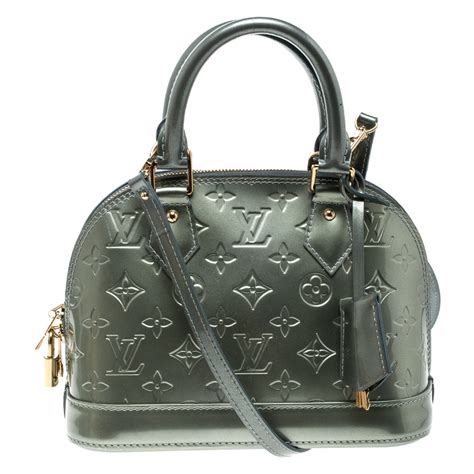 louis vuitton alma green|louis vuitton alma bag monogram.